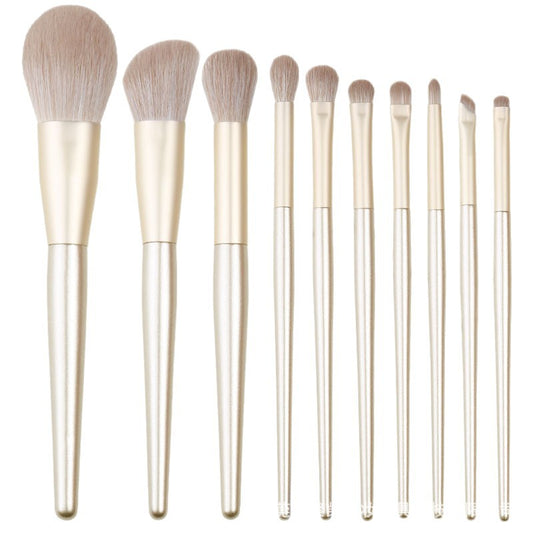 Homebabad 10-Piece Soft-Bristle Eyeshadow Makeup Brush Set - product image 1